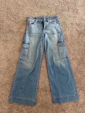 American Eagle Outfitters Relaxed Light Blue Carpenter Jeans